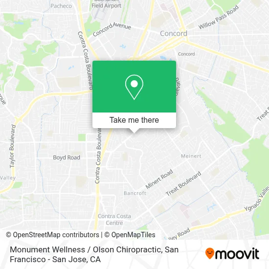 Monument Wellness / Olson Chiropractic map