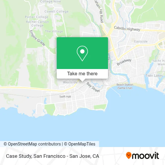 Case Study map