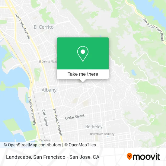 Landscape map
