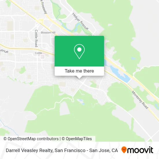 Darrell Veasley Realty map