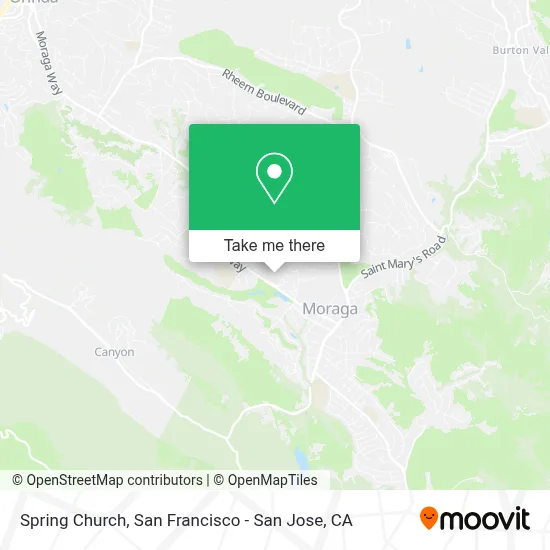 Spring Church map