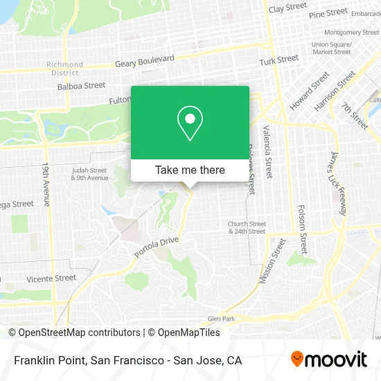 Franklin Point map