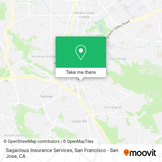 Sagacious Insurance Services map