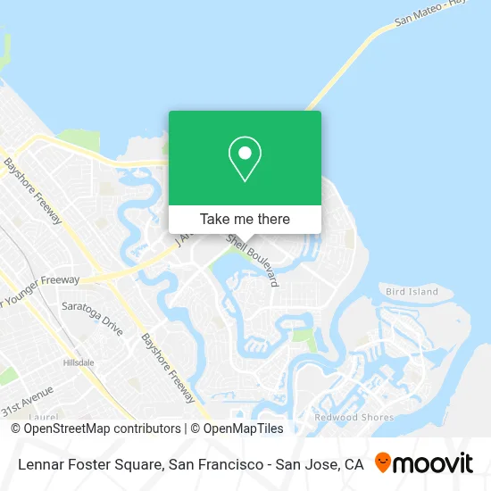 Lennar Foster Square map