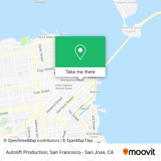 Autolift Production map