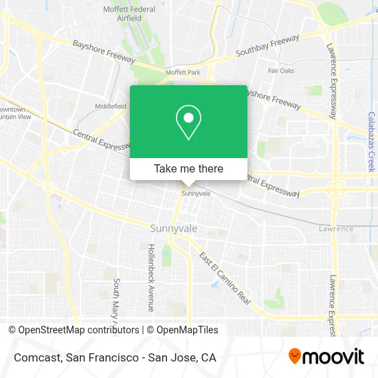 Comcast map