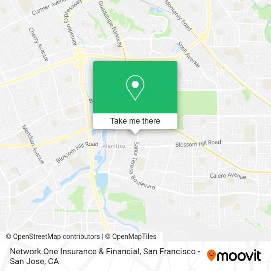 Network One Insurance & Financial map