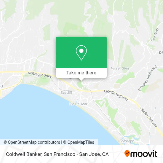 Coldwell Banker map