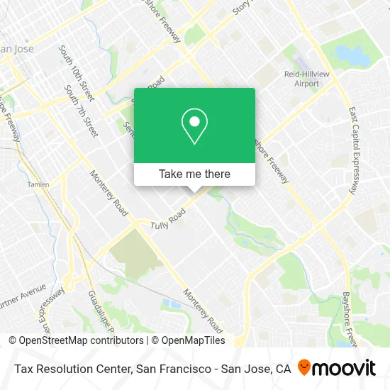 Tax Resolution Center map
