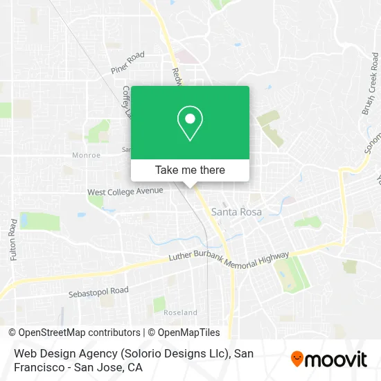 Web Design Agency (Solorio Designs Llc) map