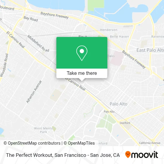 The Perfect Workout map