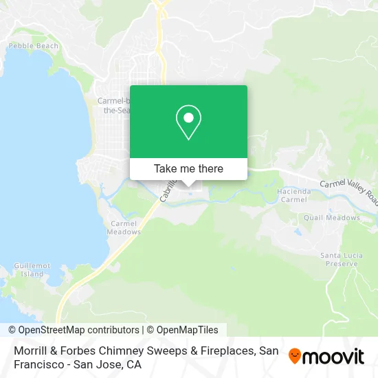 Morrill & Forbes Chimney Sweeps & Fireplaces map