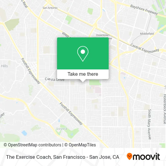 The Exercise Coach map
