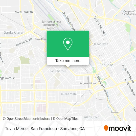 Tevin Mercer map