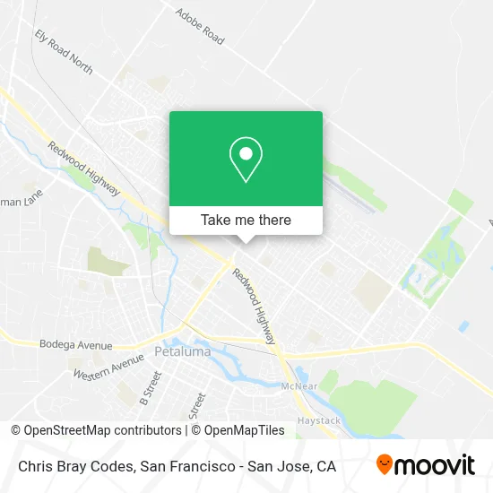 Chris Bray Codes map