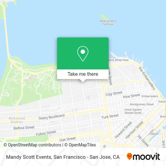 Mandy Scott Events map