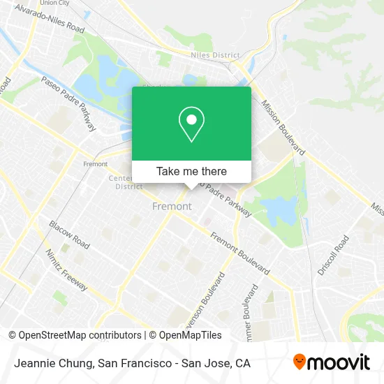 Jeannie Chung map