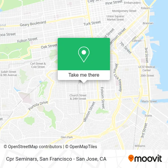 Cpr Seminars map