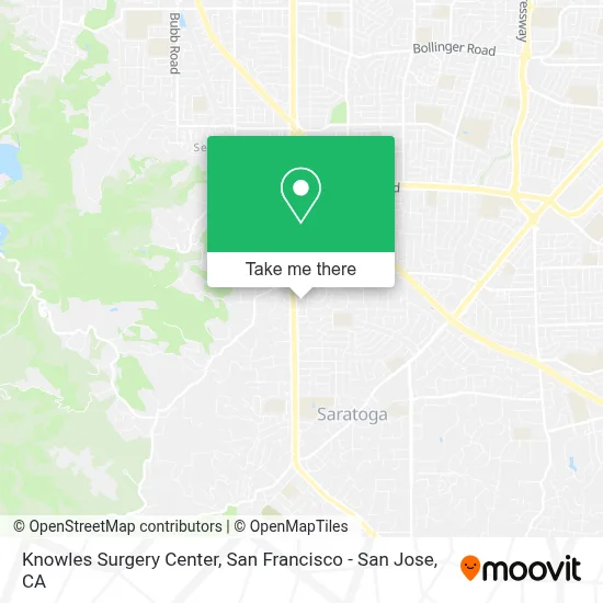 Knowles Surgery Center map