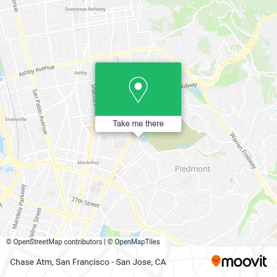 Chase Atm map