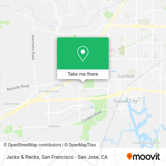 Jacks & Racks map