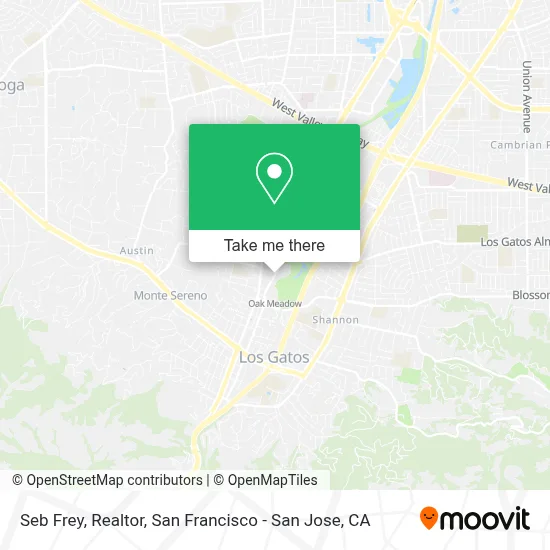 Seb Frey, Realtor map