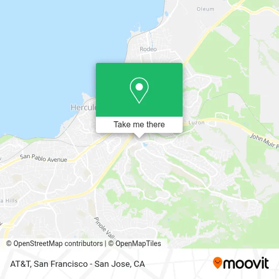 At&T map