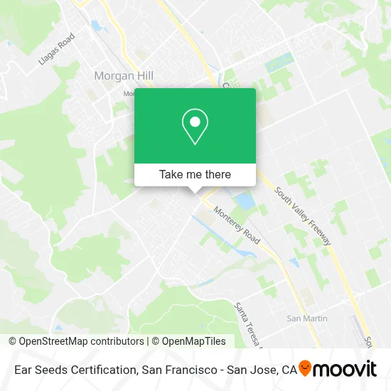 Ear Seeds Certification map