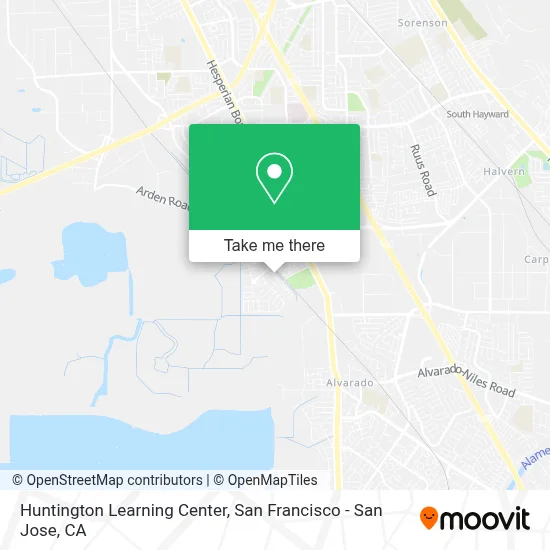Huntington Learning Center map