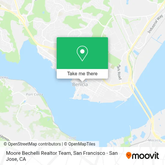 Moore Bechelli Realtor Team map