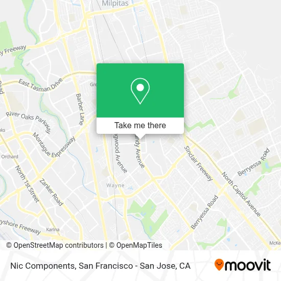 Nic Components map