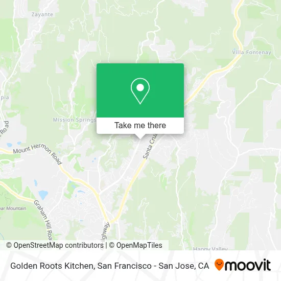 Golden Roots Kitchen map