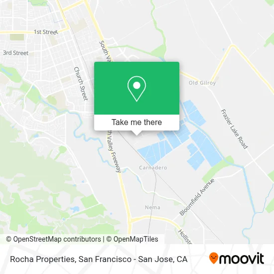 Rocha Properties map