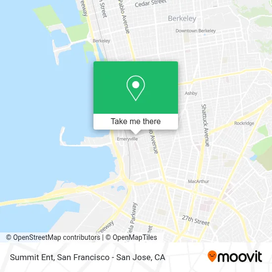 Summit Ent map
