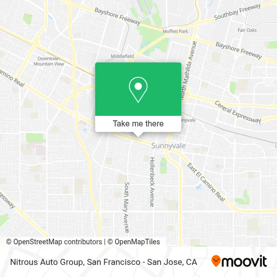 Nitrous Auto Group map