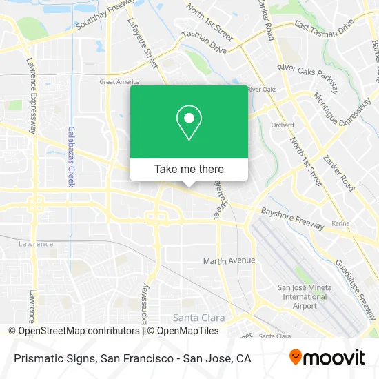 Prismatic Signs map