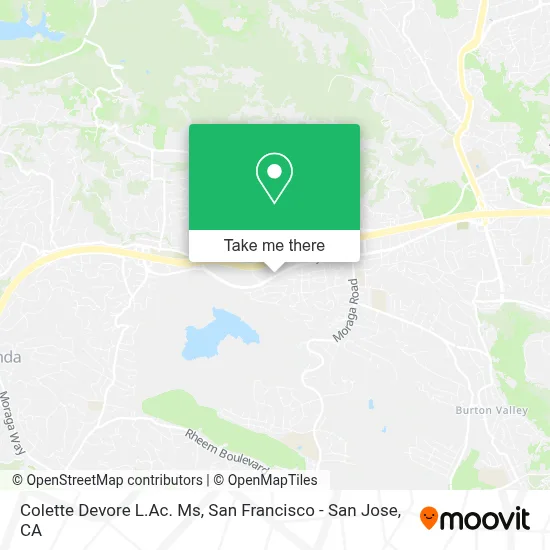 Colette Devore L.Ac. Ms map