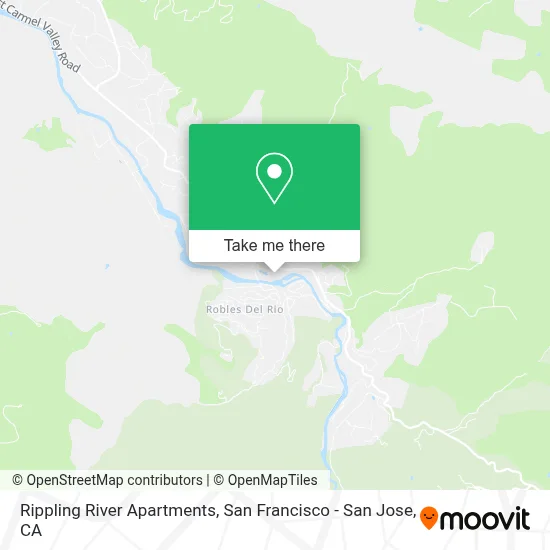 Rippling River Apartments map