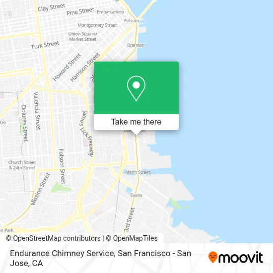 Endurance Chimney Service map