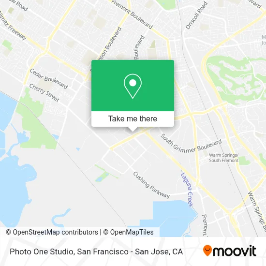 Photo One Studio map