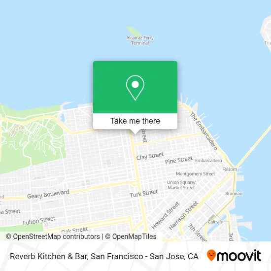 Reverb Kitchen & Bar map