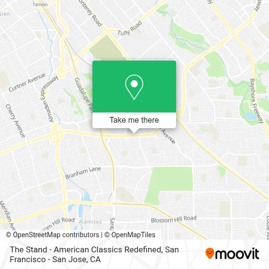 The Stand - American Classics Redefined map
