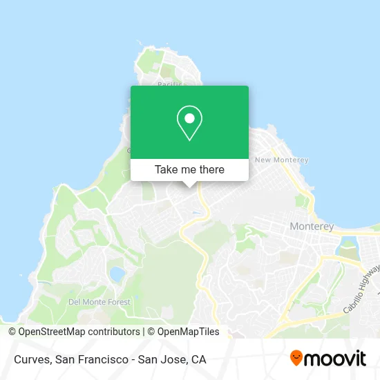 Curves map