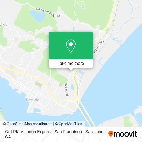Got Plate Lunch Express map