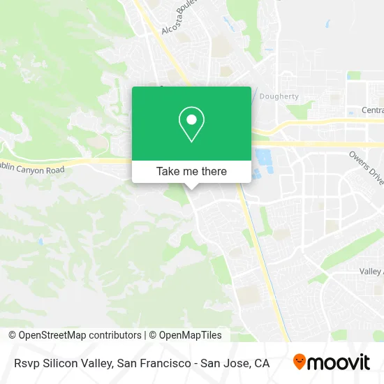 Rsvp Silicon Valley map