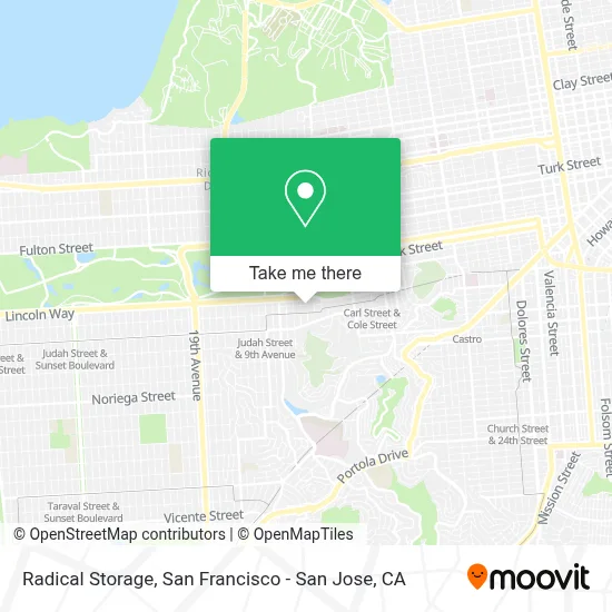 Radical Storage map
