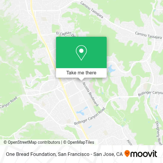 One Bread Foundation map