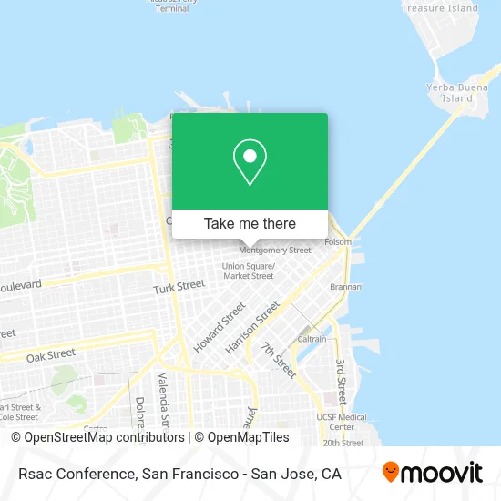 Rsac Conference map