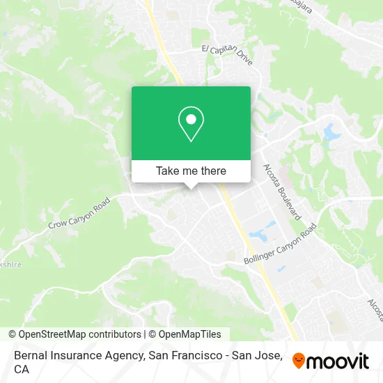Bernal Insurance Agency map