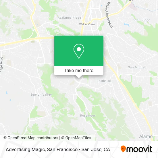 Advertising Magic map